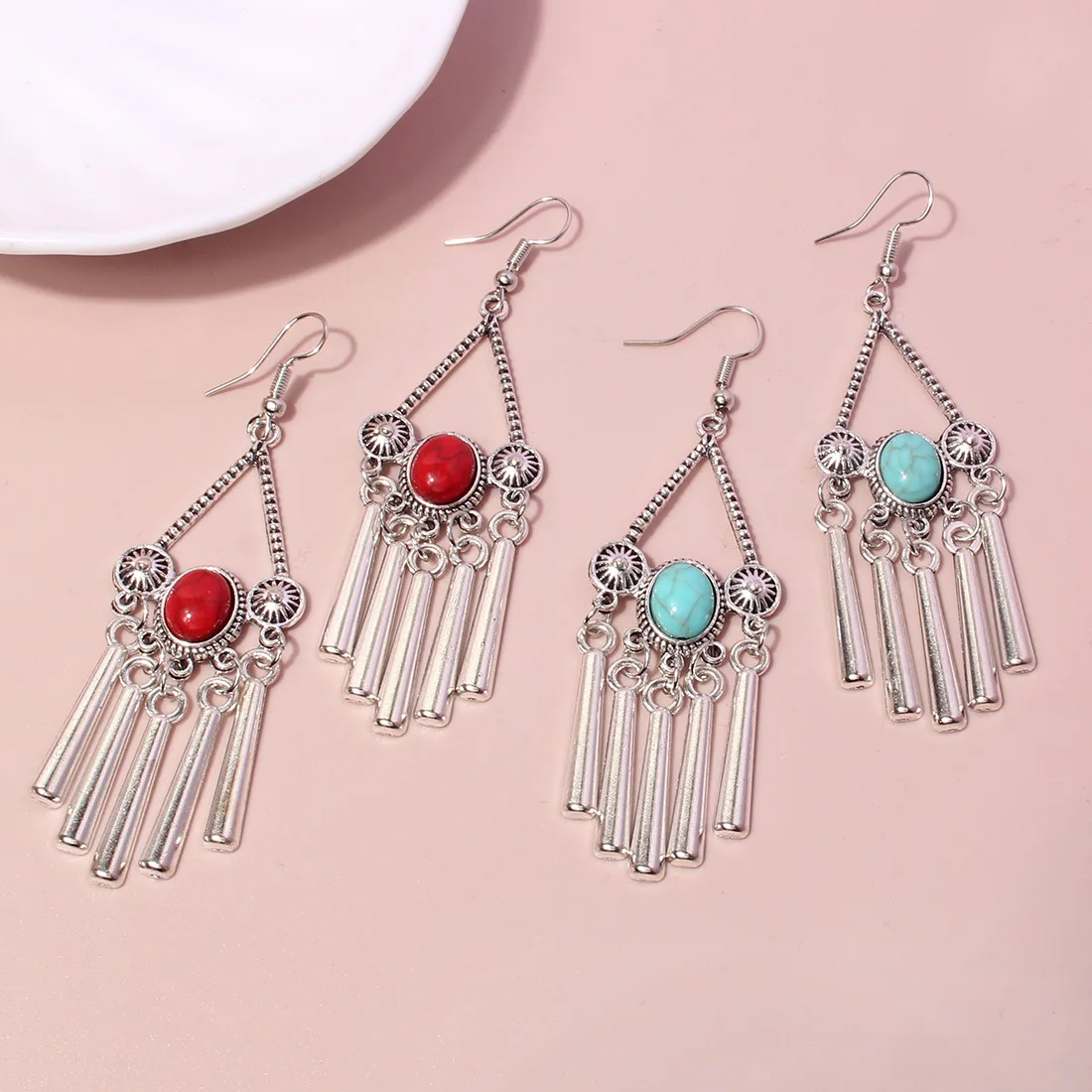 Boho Multicolor Drop Earrings for Women Wedding Vintage Geometry Big Round Hollow Geometric Crystal Hanging Earrings Jewelry
Boho Multicolor Drop Earrings for Women Wedding Vintage Geometry Big Round Hollow Geometric Crystal Hanging Earrings Jewelry