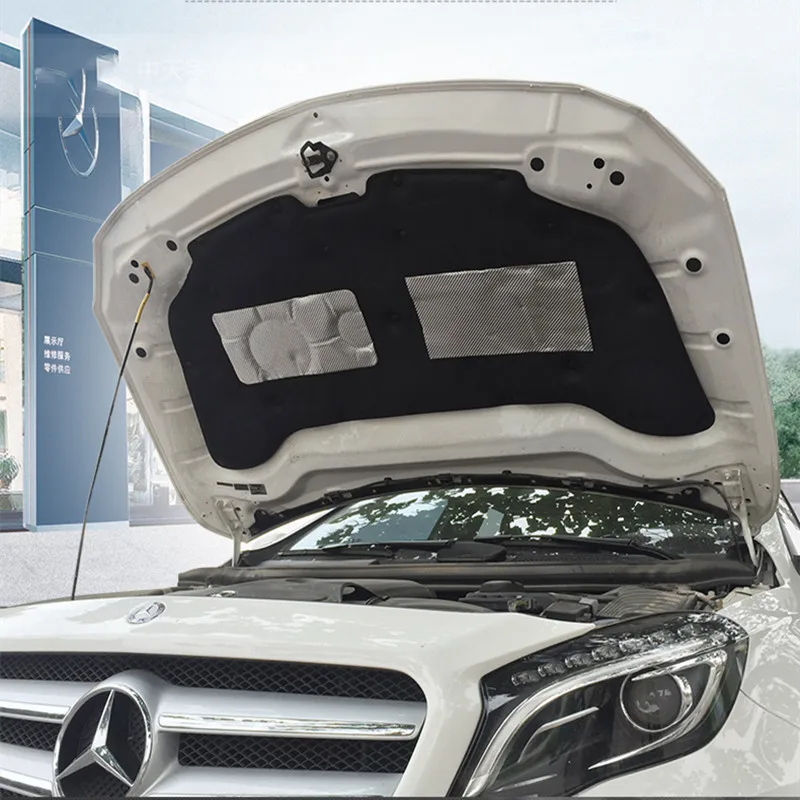 Car Heat Sound Insulation Cotton Pad Front Hood Engine Insulation Mat Cover Noise Deadener For Mercedes-Benz GLA Class 2015-2019
Car Heat Sound Insulation Cotton Pad Front Hood Engine Insulation Mat Cover Noise Deadener For Mercedes-Benz GLA Class 2015-2019