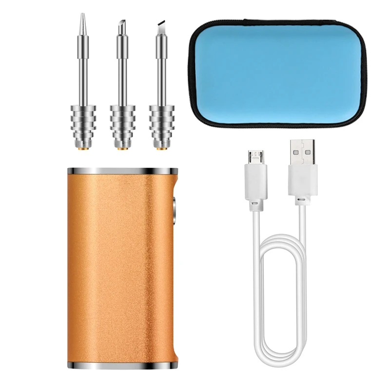 USB Charging 510 Interface Soldering Iron Tip 40W 80W 100W Wireless Adjustable Digital Display Soldering Iron
USB Charging 510 Interface Soldering Iron Tip 40W 80W 100W Wireless Adjustable Digital Display Soldering Iron