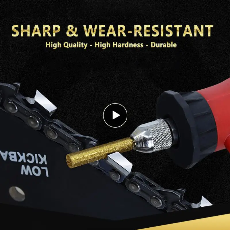 Diamond Coated Cylindrical Burr 4.0mm 4.8mm Chainsaw Sharpener Stone File Chain Saw Sharpening Carving Grinding Abrasive
Diamond Coated Cylindrical Burr 4.0mm 4.8mm Chainsaw Sharpener Stone File Chain Saw Sharpening Carving Grinding Abrasive