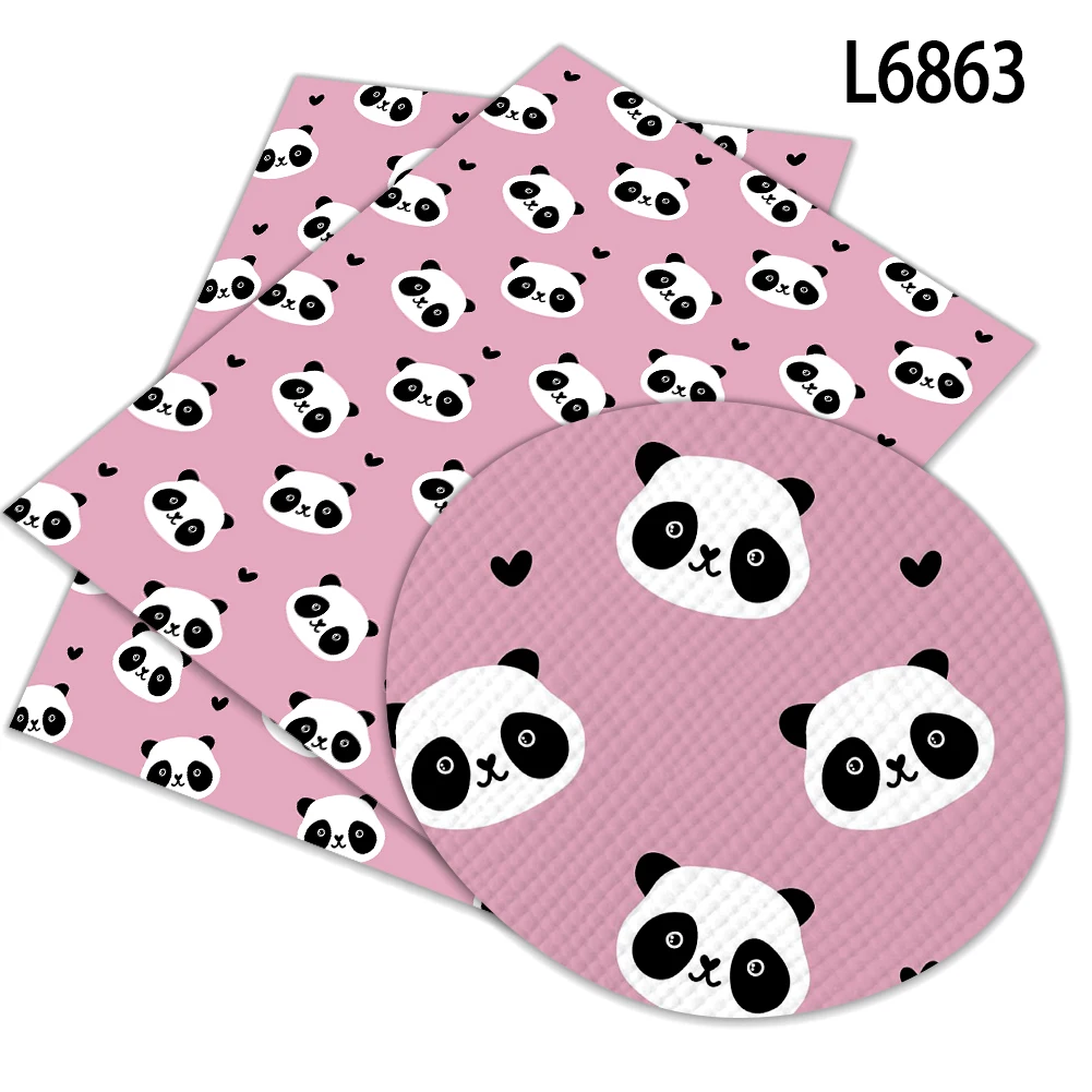 DIY Sewing Material Decoration Accessories 30x136cm Cute Panda Faux PVC Synthetic Leather Printing 
DIY Sewing Material Decoration Accessories 30x136cm Cute Panda Faux PVC Synthetic Leather Printing