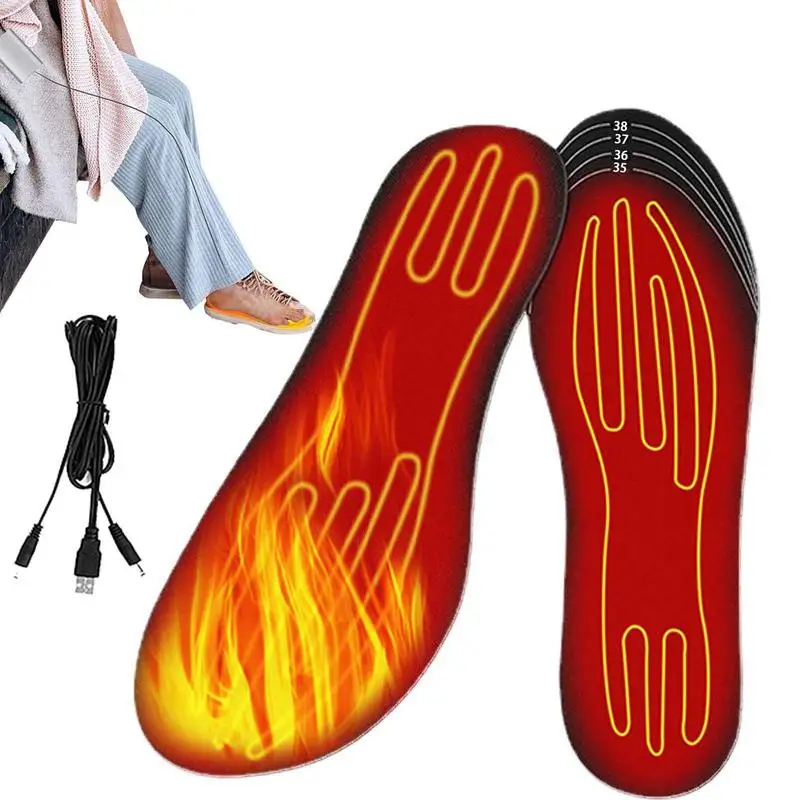 1 Pair Unisex Heated Insole Winter Rechargeable Heating Shoes Insoles Washable Thermal Warm Insoles Cycling Camping Wearings
1 Pair Unisex Heated Insole Winter Rechargeable Heating Shoes Insoles Washable Thermal Warm Insoles Cycling Camping Wearings