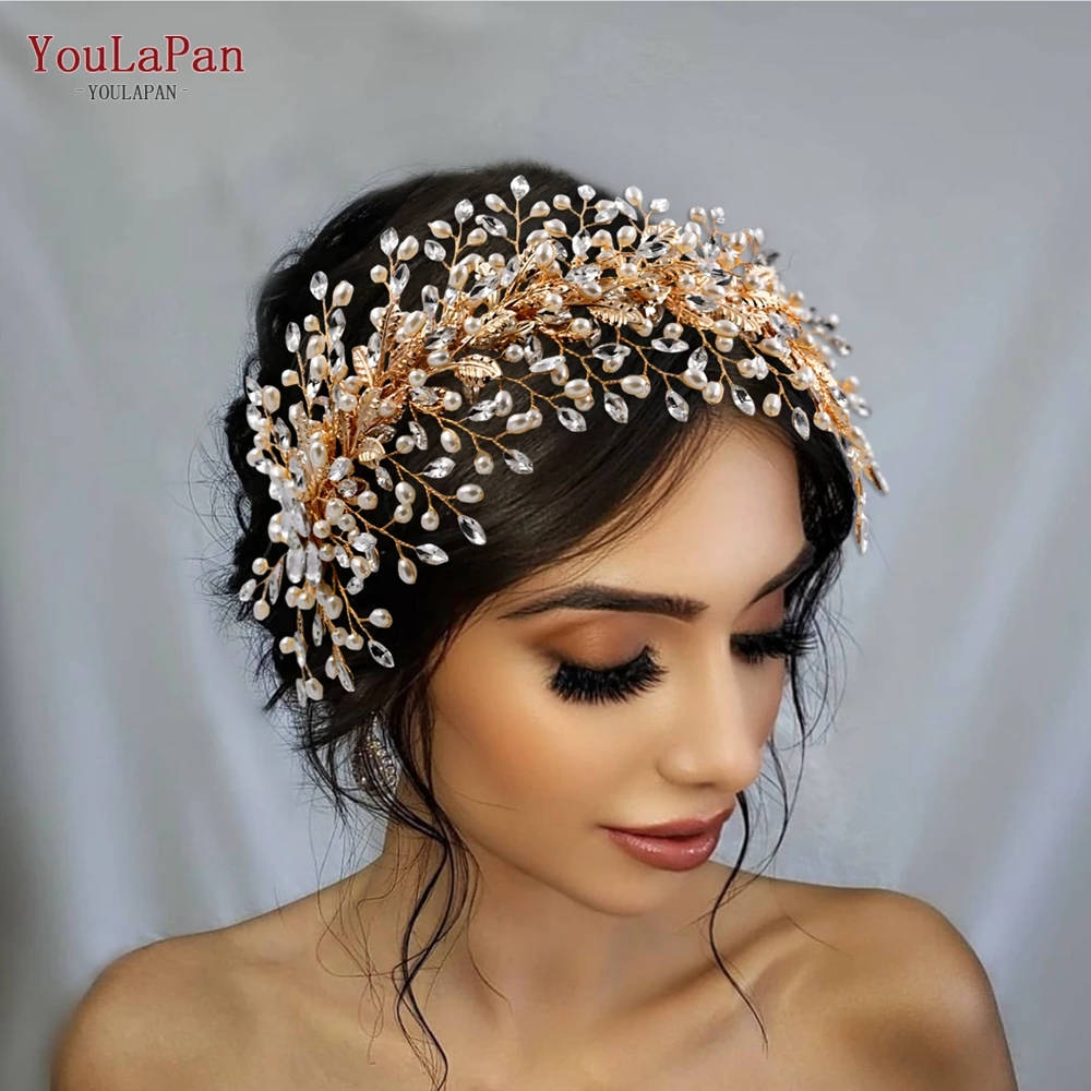 TOPQUEEN HP322 Bridal Hair Accessories Rhinestone Pearl Headband for Wedding Hair Jewelry Bride Tiara Bridesmaid Woman Hairband
TOPQUEEN HP322 Bridal Hair Accessories Rhinestone Pearl Headband for Wedding Hair Jewelry Bride Tiara Bridesmaid Woman Hairband