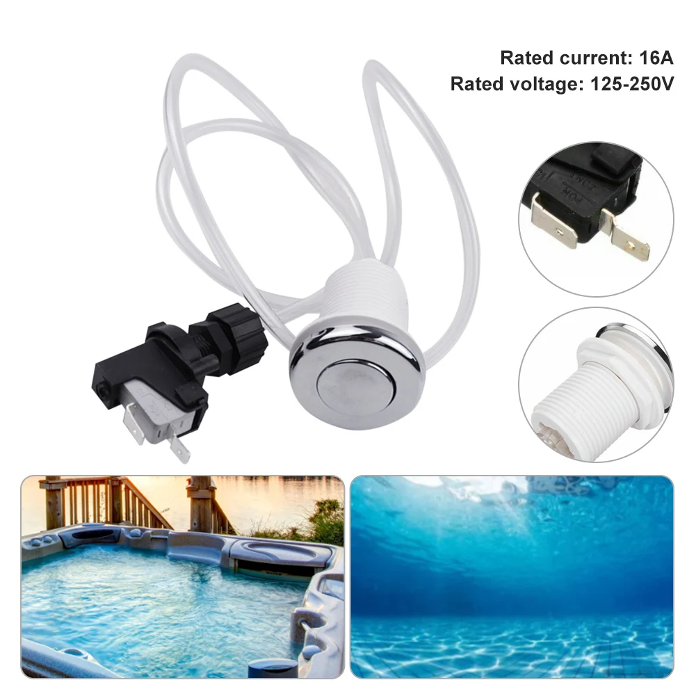 Garbage Disposal Air Switch Kit Push Button On/Off Switch Self-Lock With 1m Air Hose For Bath Tub Sink Top Spa Waste Disposer
Garbage Disposal Air Switch Kit Push Button On/Off Switch Self-Lock With 1m Air Hose For Bath Tub Sink Top Spa Waste Disposer