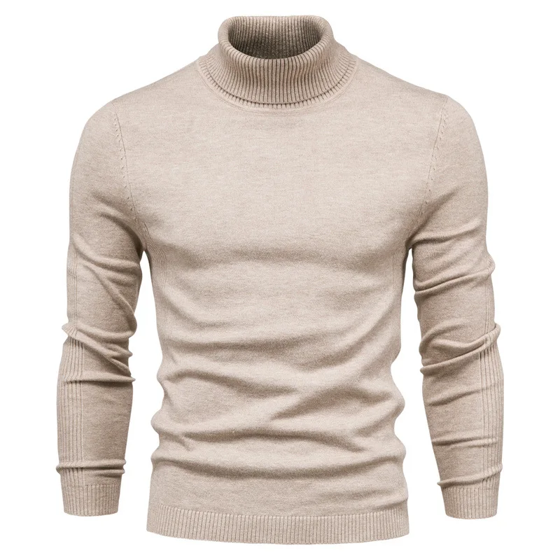 Autumn Winter Men's Turtleneck Sweater Men's Knitting Pullovers Rollneck Knitted Sweater Warm Men Jumper Slim Fit Casual Sweater
Autumn Winter Men's Turtleneck Sweater Men's Knitting Pullovers Rollneck Knitted Sweater Warm Men Jumper Slim Fit Casual Sweater