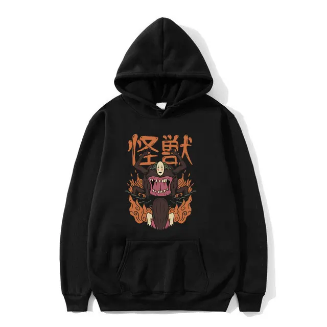 Brand Anime Spirited Away Hoodie Studio Ghibli No Face Man Sweatshirt Manga Miyazaki Hayao Print Hoodies Unisex Cute Sportswear
Brand Anime Spirited Away Hoodie Studio Ghibli No Face Man Sweatshirt Manga Miyazaki Hayao Print Hoodies Unisex Cute Sportswear
