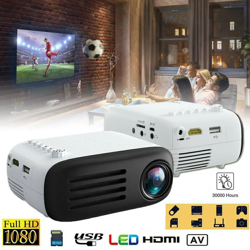 YG200 LED Protable Projector Focus Lens 1080P 3D Visual Screen For Home Theater Intelligent Dual Proiector Mini Projector
YG200 LED Protable Projector Focus Lens 1080P 3D Visual Screen For Home Theater Intelligent Dual Proiector Mini Projector