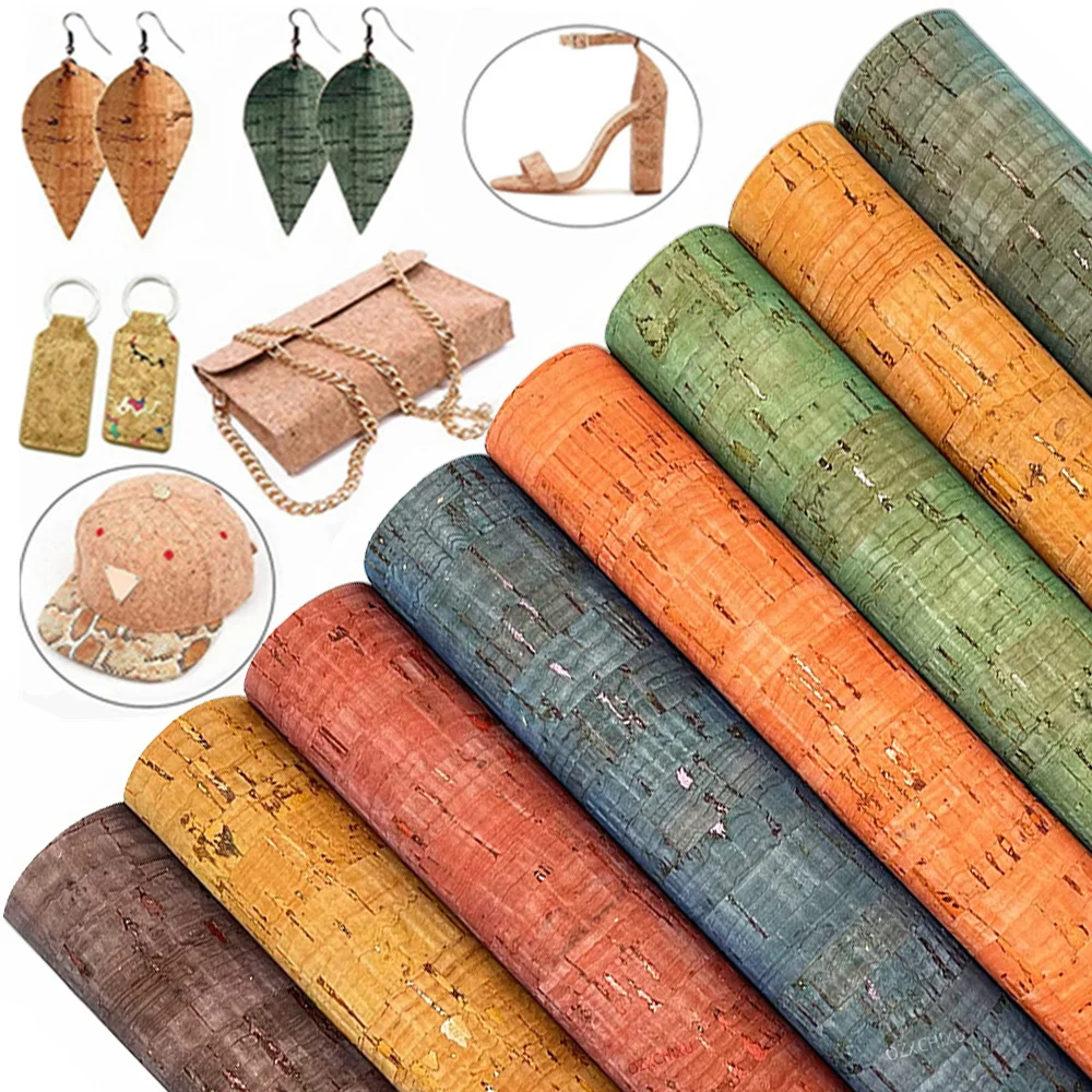 20x30cm Colored Cork Fabric Faux Leather Sheets for Making Earrings,Shoes,Bag,Bows,DIY Sewing Accessories
20x30cm Colored Cork Fabric Faux Leather Sheets for Making Earrings,Shoes,Bag,Bows,DIY Sewing Accessories
