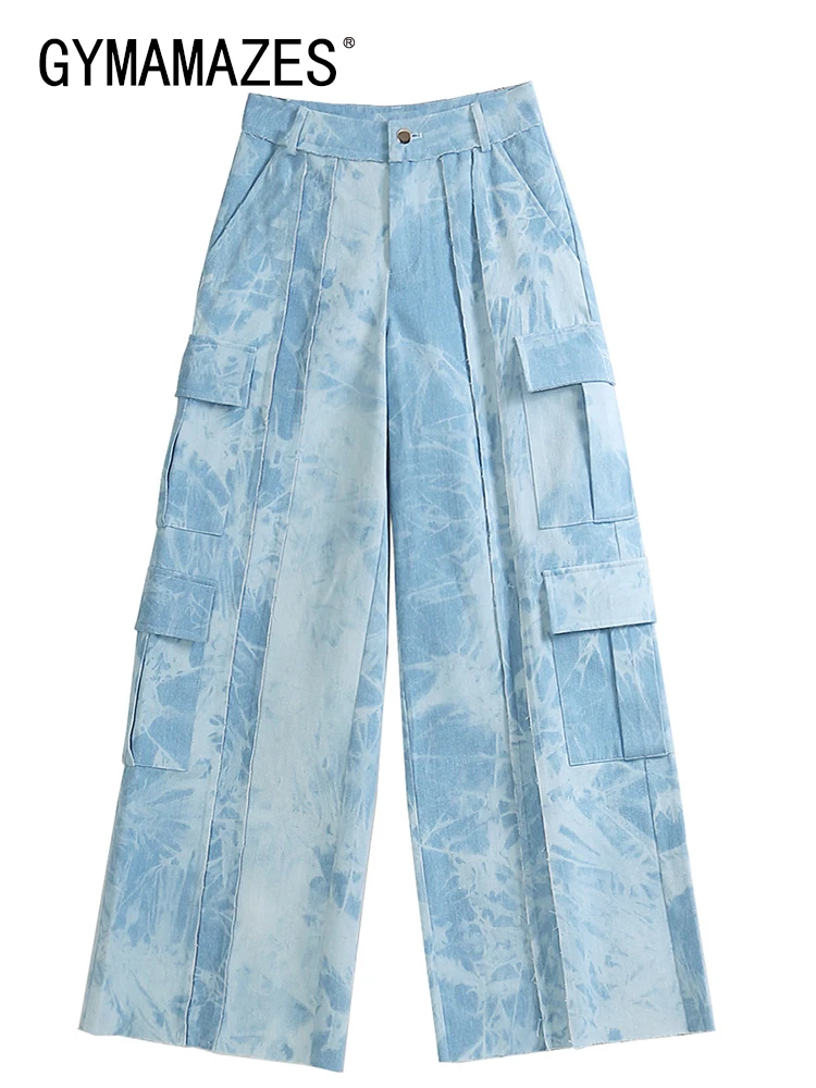 Брюки GYMAMAZES женские на пуговицах, повседневные штаны с высокой талией, с карманами, в стиле пэчворк, шикарная модная стильная одежда, осень 2023
Брюки GYMAMAZES женские на пуговицах, повседневные штаны с высокой талией, с карманами, в стиле пэчворк, шикарная модная стильная одежда, осень 2023