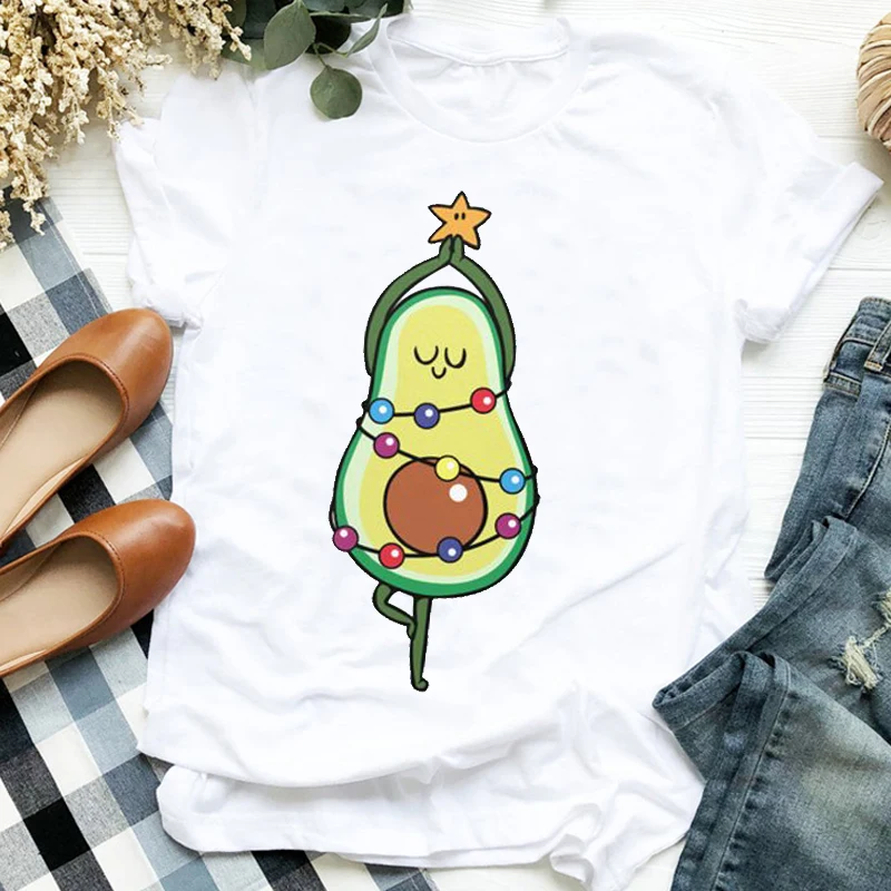 Women Merry Christmas Avocado Funny Fruit Cartoon 90s Cute Holiday Trend Ladies Graphic Print Tee Top Tshirt Travel T-shirt
Women Merry Christmas Avocado Funny Fruit Cartoon 90s Cute Holiday Trend Ladies Graphic Print Tee Top Tshirt Travel T-shirt
