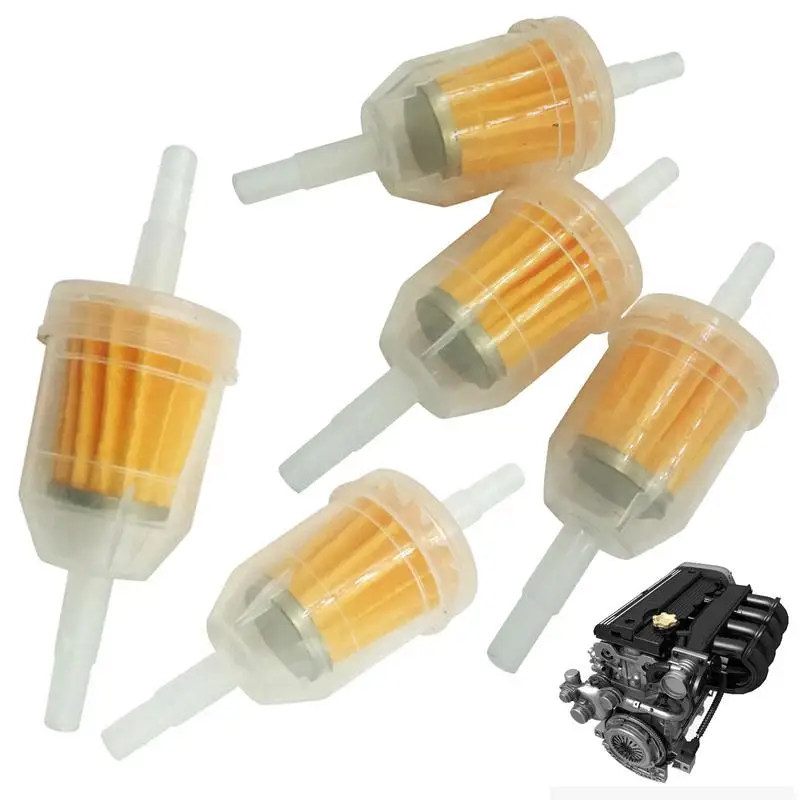 Oil Line Filter Lawn Mower Accessories 5PCS Small Engine Car Accessories For 6mm Or 8mm Pipes Lawn Or Garden Supplies
Oil Line Filter Lawn Mower Accessories 5PCS Small Engine Car Accessories For 6mm Or 8mm Pipes Lawn Or Garden Supplies