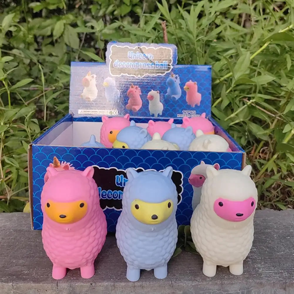 Alpaca Squeeze Toy Flashing Animal Doll Soft Plastic Pinch Toy Relieve Boredom Lovely Squeeze Cartoon Doll Anti-stress Toy
Alpaca Squeeze Toy Flashing Animal Doll Soft Plastic Pinch Toy Relieve Boredom Lovely Squeeze Cartoon Doll Anti-stress Toy