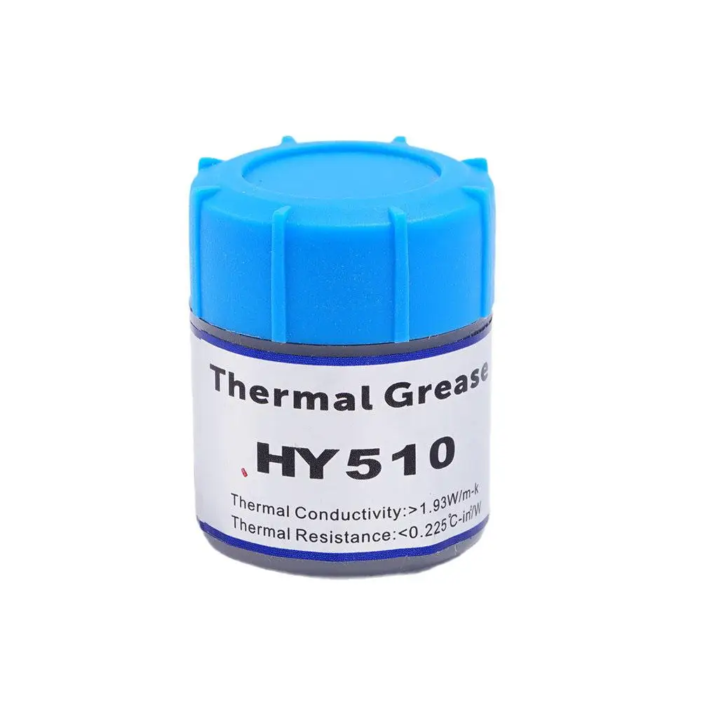 Термопаста HY510 10г серебристо-серая силиконовая
Термопаста HY510 10г серебристо-серая силиконовая