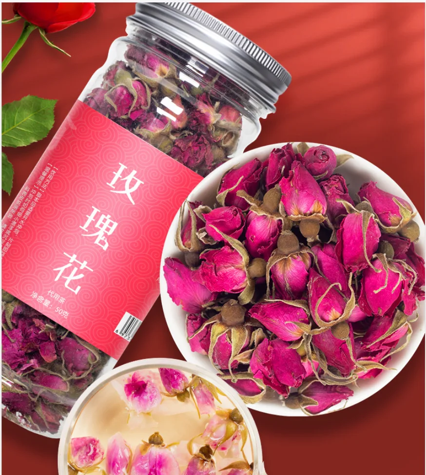 Pure Natural Picking New Flowers Pingyin Rose Petals 50g Canned Herbal Tea Health Care Tea For Kitchen Wedding Party Decoration
Pure Natural Picking New Flowers Pingyin Rose Petals 50g Canned Herbal Tea Health Care Tea For Kitchen Wedding Party Decoration