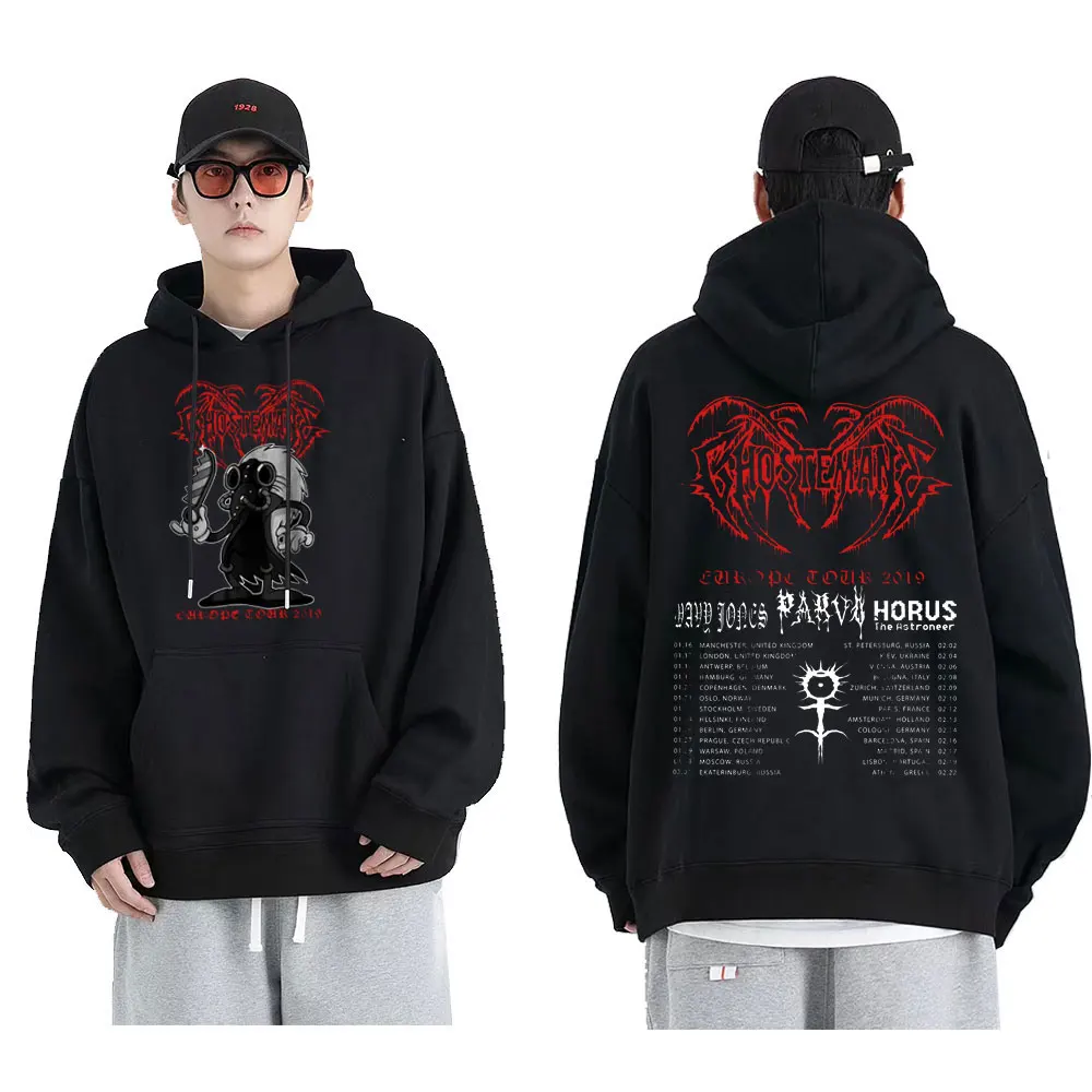 Ghostemane Europe Tour 2019 Double-sided Graphic Print Hoodie Rock Long Sleeves Hip Hop Male Hoodies Tops Men Hipster Streetwear
Ghostemane Europe Tour 2019 Double-sided Graphic Print Hoodie Rock Long Sleeves Hip Hop Male Hoodies Tops Men Hipster Streetwear