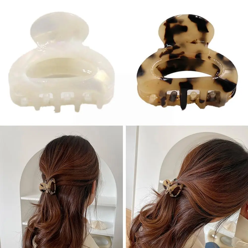 Hair Claw Barrette Anti-skid Oval Shape Sweet Hair Clip Hair Grip Retro Hair Claw A3v2
Hair Claw Barrette Anti-skid Oval Shape Sweet Hair Clip Hair Grip Retro Hair Claw A3v2