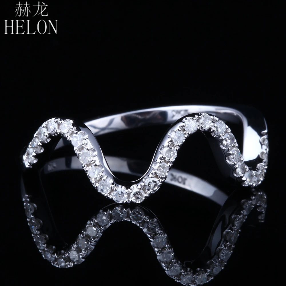 Женское Обручальное Кольцо HELON, из белого золота 10 к, с натуральным муассанитом
Женское Обручальное Кольцо HELON, из белого золота 10 к, с натуральным муассанитом