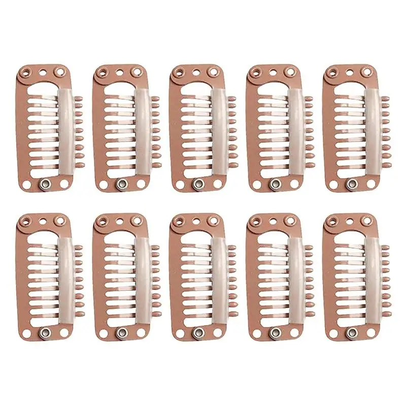 Teeth Comb Clips Hair Extension Snap Clip Portable Metal Snap Hair Clips For Hair Extensions Reusable Snap Comb Clips For Women
Teeth Comb Clips Hair Extension Snap Clip Portable Metal Snap Hair Clips For Hair Extensions Reusable Snap Comb Clips For Women