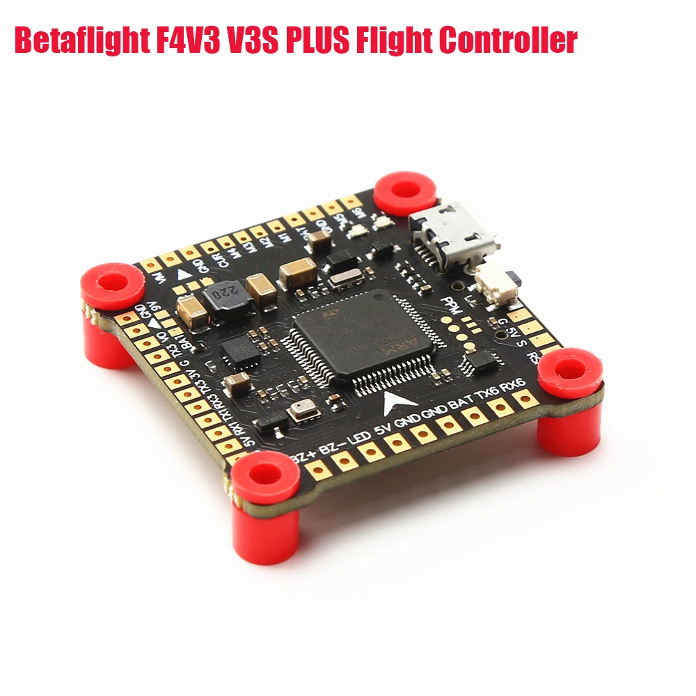 Betaflight F4V3S F4 V3 V3S PLUS FC Flight Controller Board Barometer OSD Quadcopter QAV/ZMR 210 230 250MM RC Drone FPV Racing
Betaflight F4V3S F4 V3 V3S PLUS FC Flight Controller Board Barometer OSD Quadcopter QAV/ZMR 210 230 250MM RC Drone FPV Racing