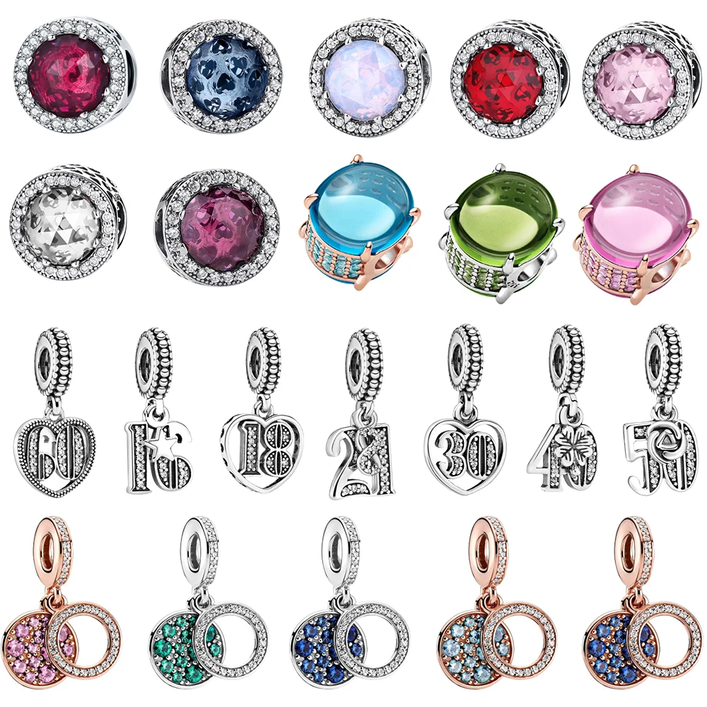 925 Sterling Silver Digital Circular Pendant Fit Pandora Original Charms Bracelets Pendant Making DIY Jewelry for Women
925 Sterling Silver Digital Circular Pendant Fit Pandora Original Charms Bracelets Pendant Making DIY Jewelry for Women