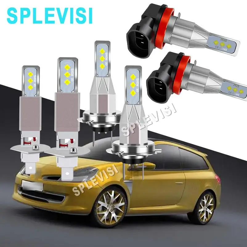Replace Halogen LED Headlight Fog Light Bulbs H1 H7 H11 For Renault Modus 2004-2012 Clio MK3 2005-2012 Megane MK2 2004-2009
Replace Halogen LED Headlight Fog Light Bulbs H1 H7 H11 For Renault Modus 2004-2012 Clio MK3 2005-2012 Megane MK2 2004-2009