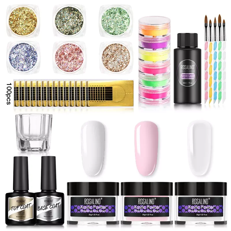 NEW2022 Acrylic Nail Kit Crystal Powders With Liquid Monomer Nail Tools Kit For Nail Extension Art Builder Manicure Carving Set
NEW2022 Acrylic Nail Kit Crystal Powders With Liquid Monomer Nail Tools Kit For Nail Extension Art Builder Manicure Carving Set