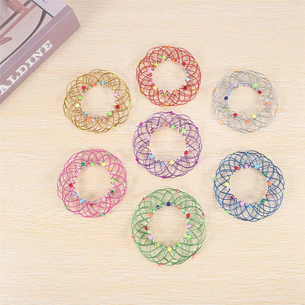 7PCS Mandala Toy Wire Fidget Toy Flexible Basket Soft Magical Toys for Adults Kids
7PCS Mandala Toy Wire Fidget Toy Flexible Basket Soft Magical Toys for Adults Kids