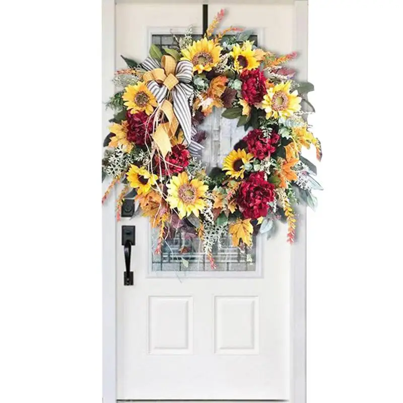 Fall Door Wreath Colorful Autumn Front Door Wreath Fall Farmhouse Wreath With Sunflowers And Maple Leaves For Outside Outdoor
Fall Door Wreath Colorful Autumn Front Door Wreath Fall Farmhouse Wreath With Sunflowers And Maple Leaves For Outside Outdoor