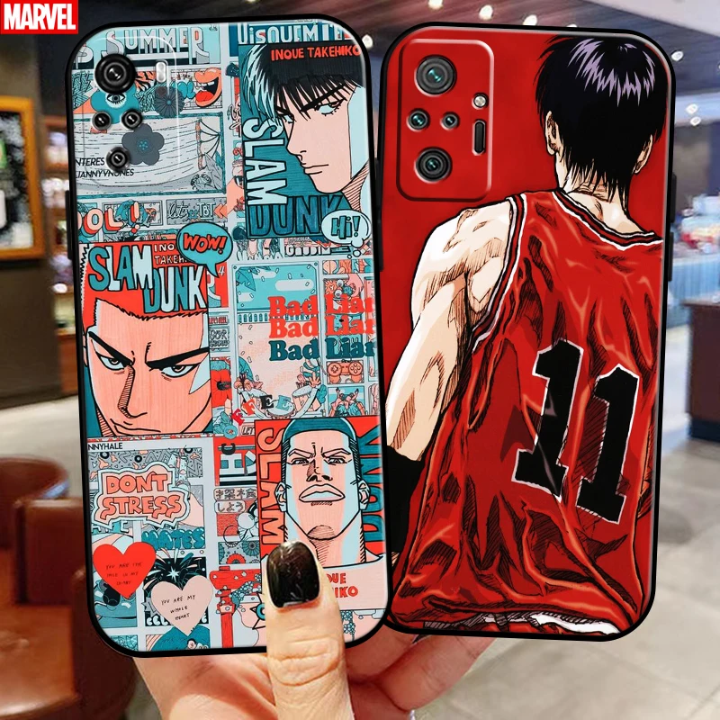 Anime SLAM DUNK Sakuragi Hanamichi For Xiaomi Redmi Note 10 10S 10T Pro Max 5G Phone Case Soft Back Liquid Silicon Carcasa
Anime SLAM DUNK Sakuragi Hanamichi For Xiaomi Redmi Note 10 10S 10T Pro Max 5G Phone Case Soft Back Liquid Silicon Carcasa