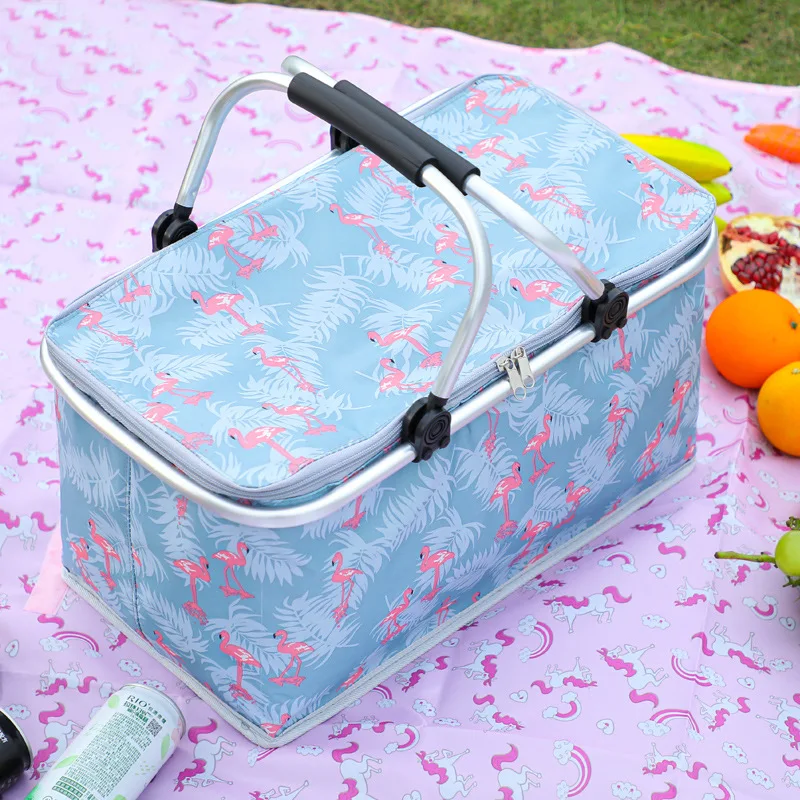 Picnic basket fruit storage basket portable thermal insulation ice basket portable folding food basket incubator
Picnic basket fruit storage basket portable thermal insulation ice basket portable folding food basket incubator