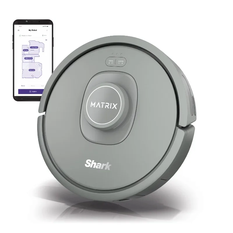 

Robot Vacuum with No Spots Missed on Carpets & Hard Floors, Precision Home Mapping, Perfect for Pet Hair, Wi-Fi, RV2300