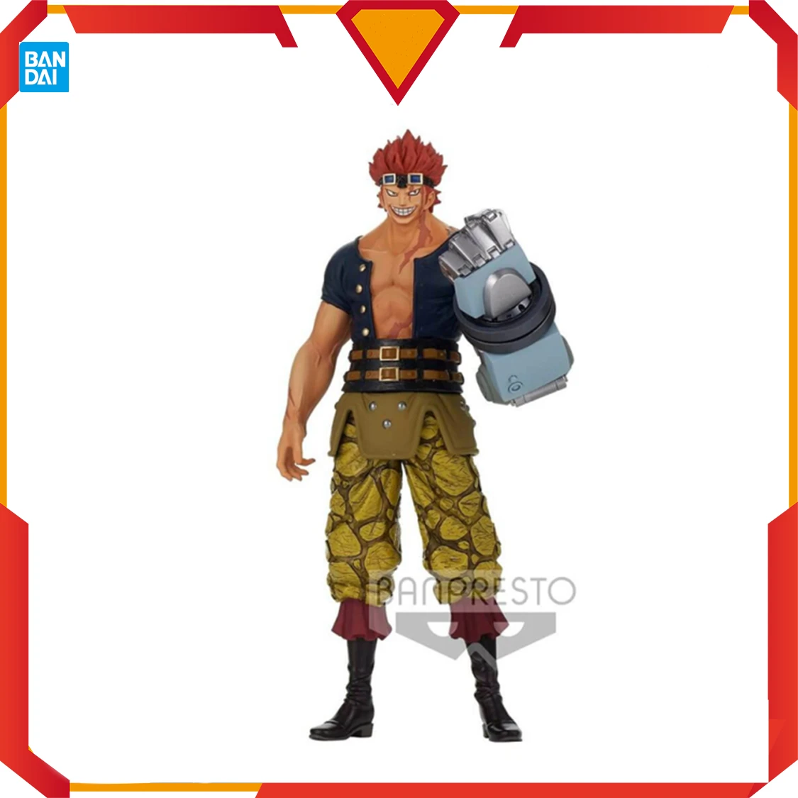 Оригинальная аниме-фигурка Bandai, цельная детская фигурка страны ВАО, Eustass, DXF, отличный маршрут в упаковке, ПВХ пейзаж, игрушка в подарок
Оригинальная аниме-фигурка Bandai, цельная детская фигурка страны ВАО, Eustass, DXF, отличный маршрут в упаковке, ПВХ пейзаж, игрушка в подарок