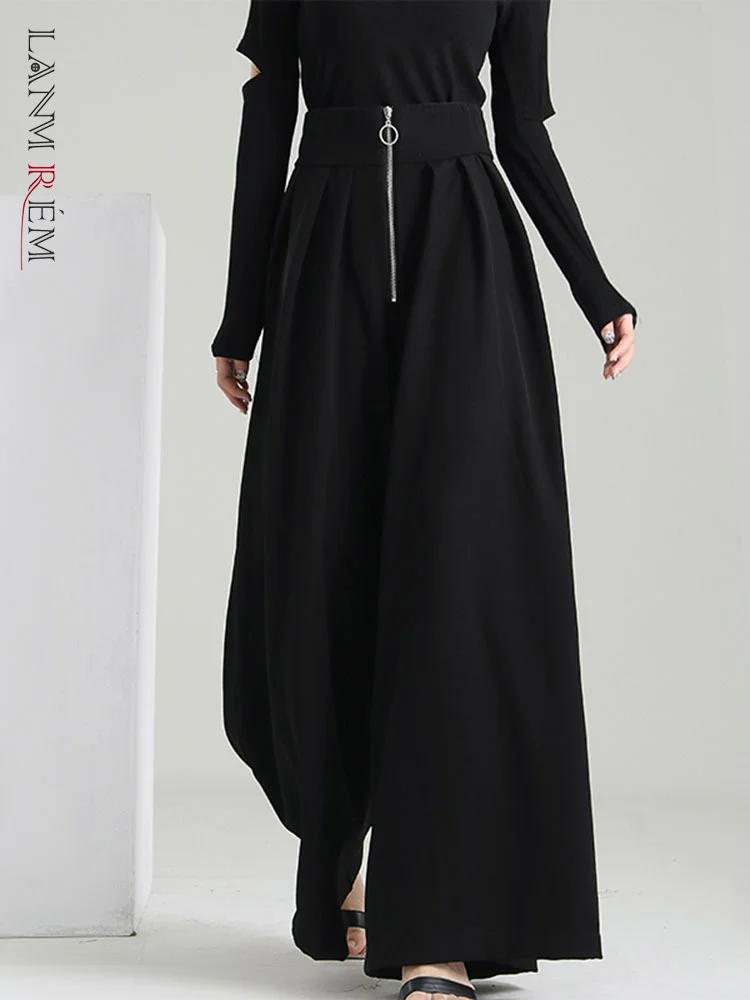 LANMREM Women Trousers 2022 Autumn High Waist Zipper Casual Vertical Wide Leg Pants Female Streetwear Fashion 2W440
LANMREM Women Trousers 2022 Autumn High Waist Zipper Casual Vertical Wide Leg Pants Female Streetwear Fashion 2W440
