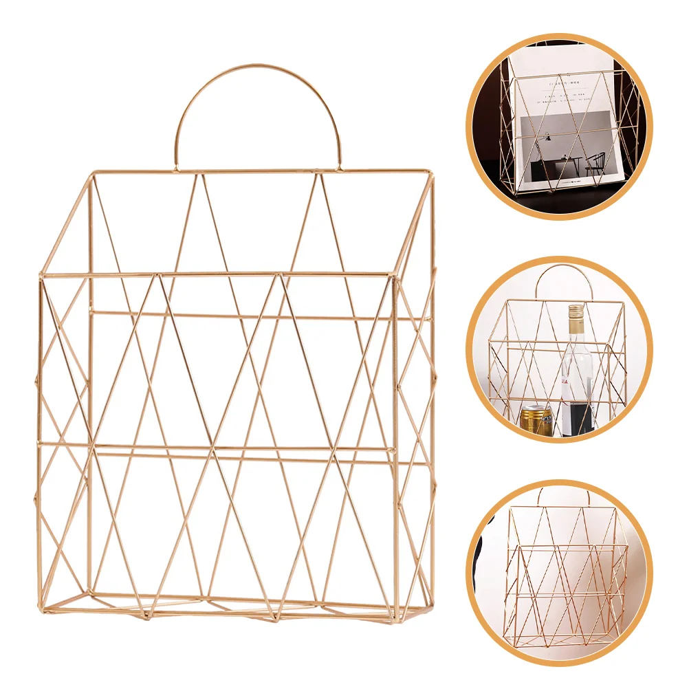 Basket Wall Magazine Organizer Mail File Holder Mount Fruit Hanging Wire Bin Rack Storage Pocket Box Gold Containers Onion
Basket Wall Magazine Organizer Mail File Holder Mount Fruit Hanging Wire Bin Rack Storage Pocket Box Gold Containers Onion