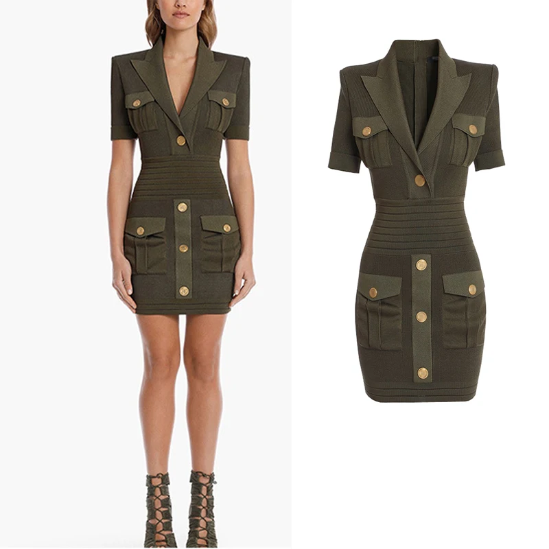 Женская трикотажная юбка миди с V-образным вырезом и заклепками 
Женская трикотажная юбка миди с V-образным вырезом и заклепками