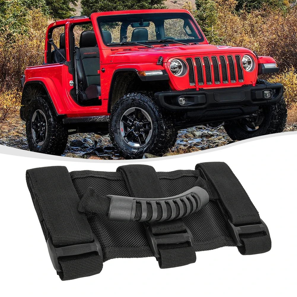 Roll Bar Grab Handles Grip Handle For Jeep For Wrangler CJ YJ TJ JK 3 Straps Design Car Accessories Black
Roll Bar Grab Handles Grip Handle For Jeep For Wrangler CJ YJ TJ JK 3 Straps Design Car Accessories Black