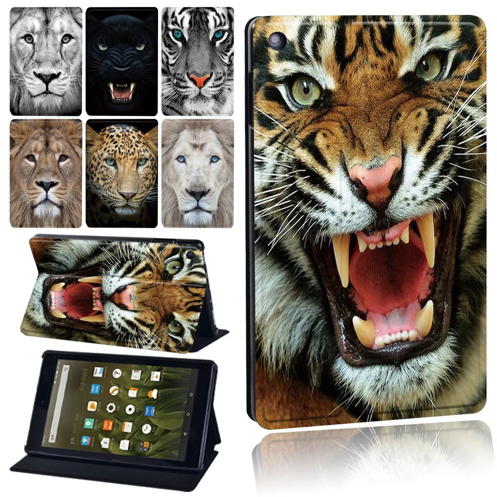 Beast Pattern Case for Amazon Fire HD 8 2020/Fire HD 10 Plus Case Stand Leather Tablet Cover for Fire 7/Fire HD 8/Fire HD 10
Beast Pattern Case for Amazon Fire HD 8 2020/Fire HD 10 Plus Case Stand Leather Tablet Cover for Fire 7/Fire HD 8/Fire HD 10