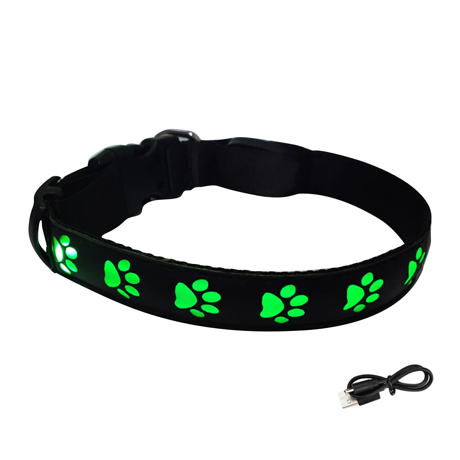 USB Rechargeable Night Paw Pattern 3 Modes Pet Supplies LED Dog Collar Safe Fashion Adjustable Size Walking Outdoor Daily
USB Rechargeable Night Paw Pattern 3 Modes Pet Supplies LED Dog Collar Safe Fashion Adjustable Size Walking Outdoor Daily