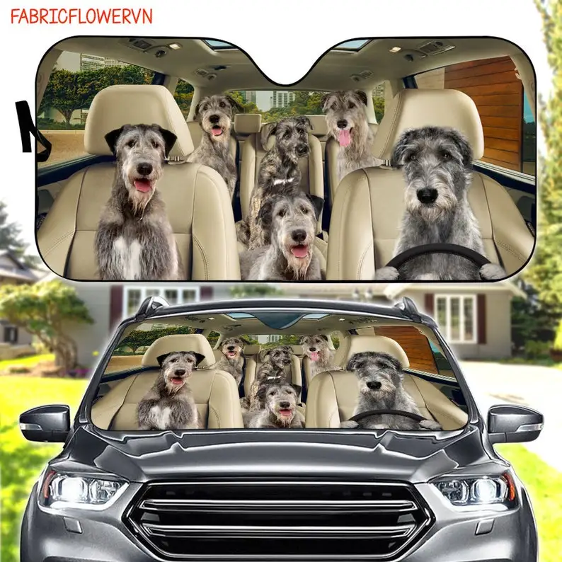 Irish Wolfhound Car Sunshade, Irish Wolfhound Car Decoration, Dog Windshield, Dog Lovers Gift, Dog Car Sunshade, Gift For Mom, G 
Irish Wolfhound Car Sunshade, Irish Wolfhound Car Decoration, Dog Windshield, Dog Lovers Gift, Dog Car Sunshade, Gift For Mom, G