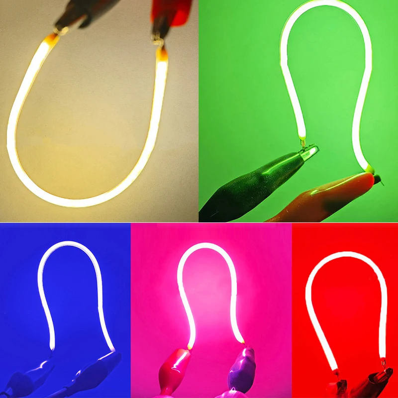 5PCS FPC 80mm Soft LED Flexible Filament 3V Retro Bulb Filament Lamp Bulb Light Source Accessories
5PCS FPC 80mm Soft LED Flexible Filament 3V Retro Bulb Filament Lamp Bulb Light Source Accessories