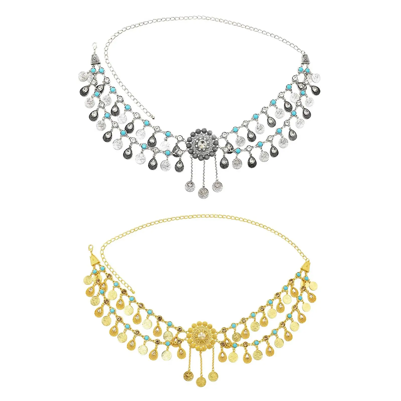 Dangle Coins Women Girls Belly Dance Waist Belt Chain Indian Dancing Waist Jewelry Bohemian Sequins Waist Chain Waist Belt
Dangle Coins Women Girls Belly Dance Waist Belt Chain Indian Dancing Waist Jewelry Bohemian Sequins Waist Chain Waist Belt