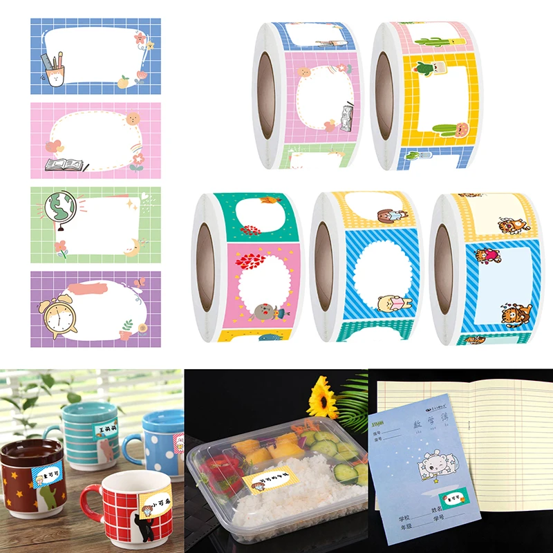 250Pcs/roll Cartoon Children's Name Stickers Stationery Stickers Food Storage Case Box Mark Stickers Labels
250Pcs/roll Cartoon Children's Name Stickers Stationery Stickers Food Storage Case Box Mark Stickers Labels
