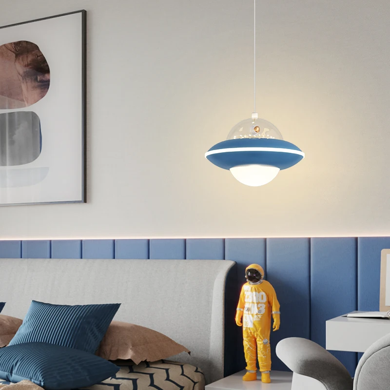 Led Art Chandelier Pendant Lamp Light Room Decor Children's planet creative personality bedside lamp minimalist bedroom spaceman
Led Art Chandelier Pendant Lamp Light Room Decor Children's planet creative personality bedside lamp minimalist bedroom spaceman