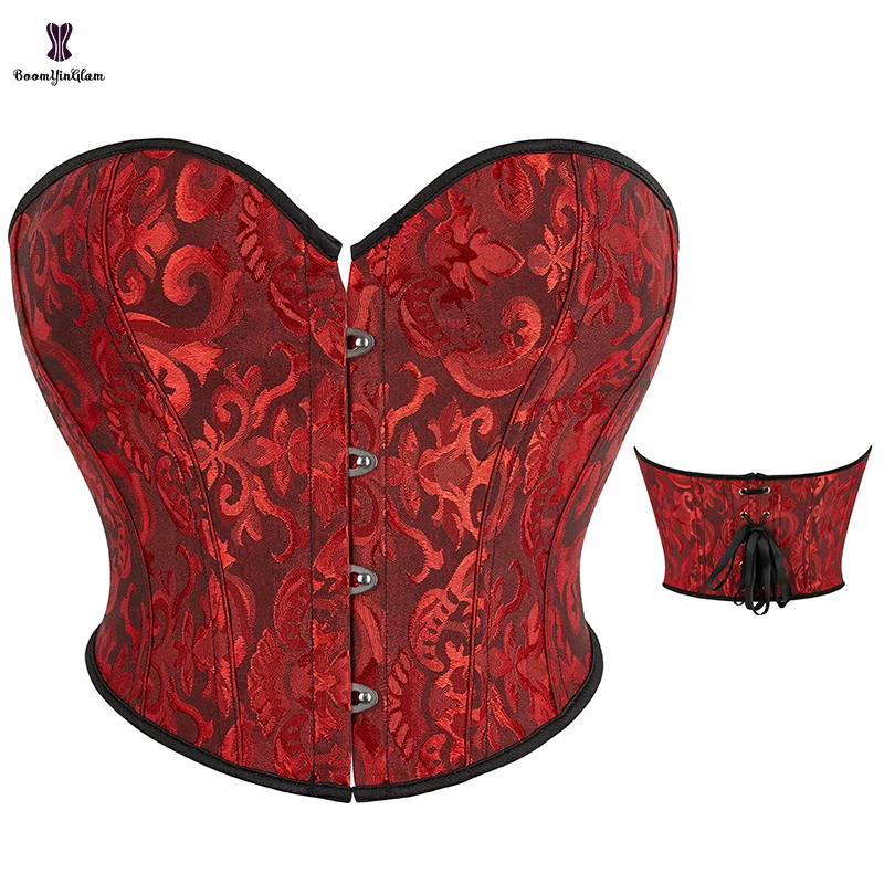Pink Blue Green Red Black Korset Short Torso Waist Trainer Corset Bustier Crop Tank Top Busty Women Corselet Plus Size S-6XL
Pink Blue Green Red Black Korset Short Torso Waist Trainer Corset Bustier Crop Tank Top Busty Women Corselet Plus Size S-6XL