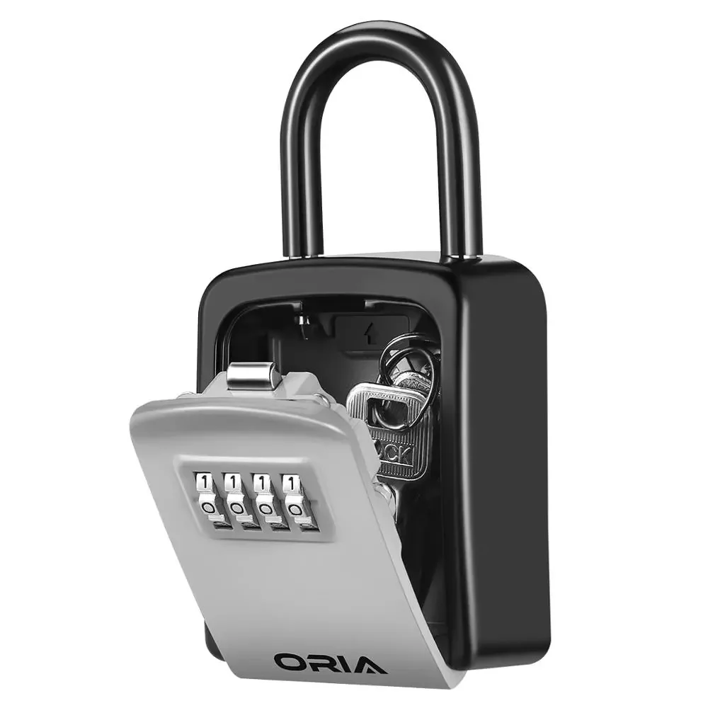 ORIA Password Key Box Outdoor Key Safe Lock Box Decoration Key Code Box Key Storage Lock Box Wall Mounted Password Box
ORIA Password Key Box Outdoor Key Safe Lock Box Decoration Key Code Box Key Storage Lock Box Wall Mounted Password Box