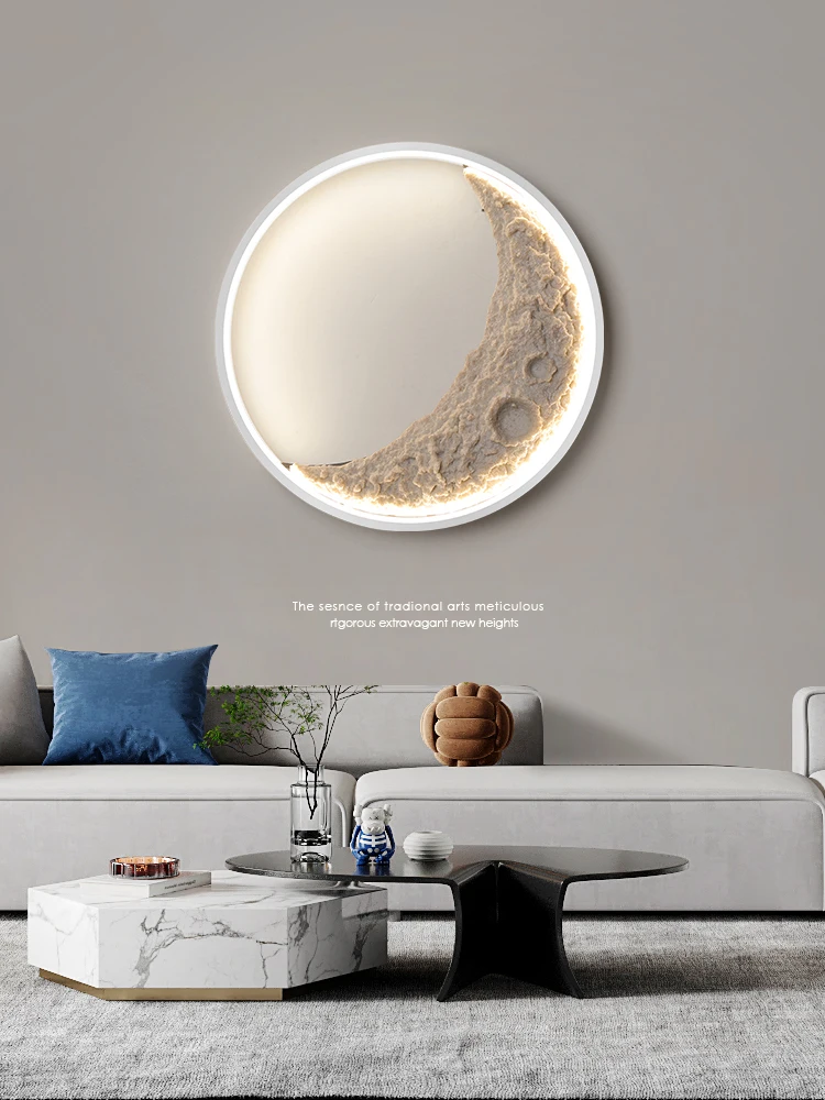 Modern Moon Lamp Led Wall Light For Bedroom Living Room Kitchen Hall Stair Shop Background Decor 3D Model Ring Wall Sconce Lamps
Modern Moon Lamp Led Wall Light For Bedroom Living Room Kitchen Hall Stair Shop Background Decor 3D Model Ring Wall Sconce Lamps