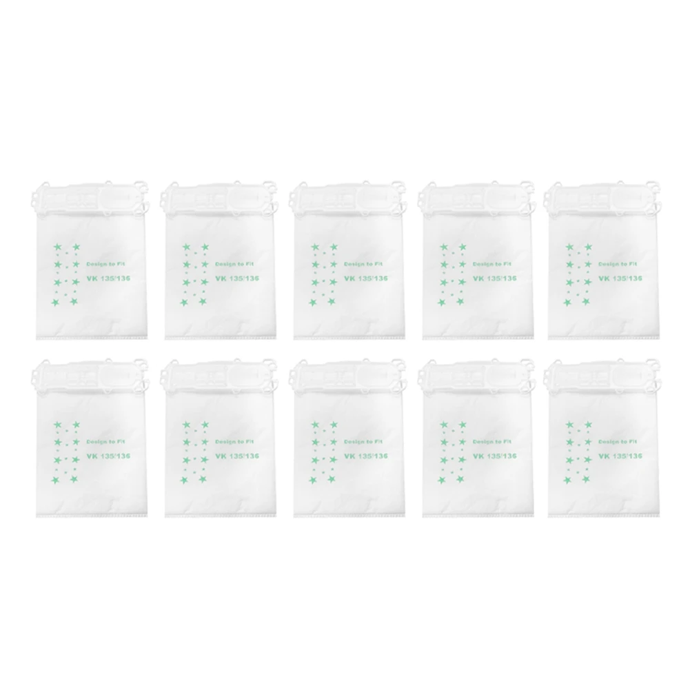 10Pcs Dust Bags Replacement Parts For Vorwerk Kobold VK135 /136 Vacuum Cleaner Accessories
10Pcs Dust Bags Replacement Parts For Vorwerk Kobold VK135 /136 Vacuum Cleaner Accessories