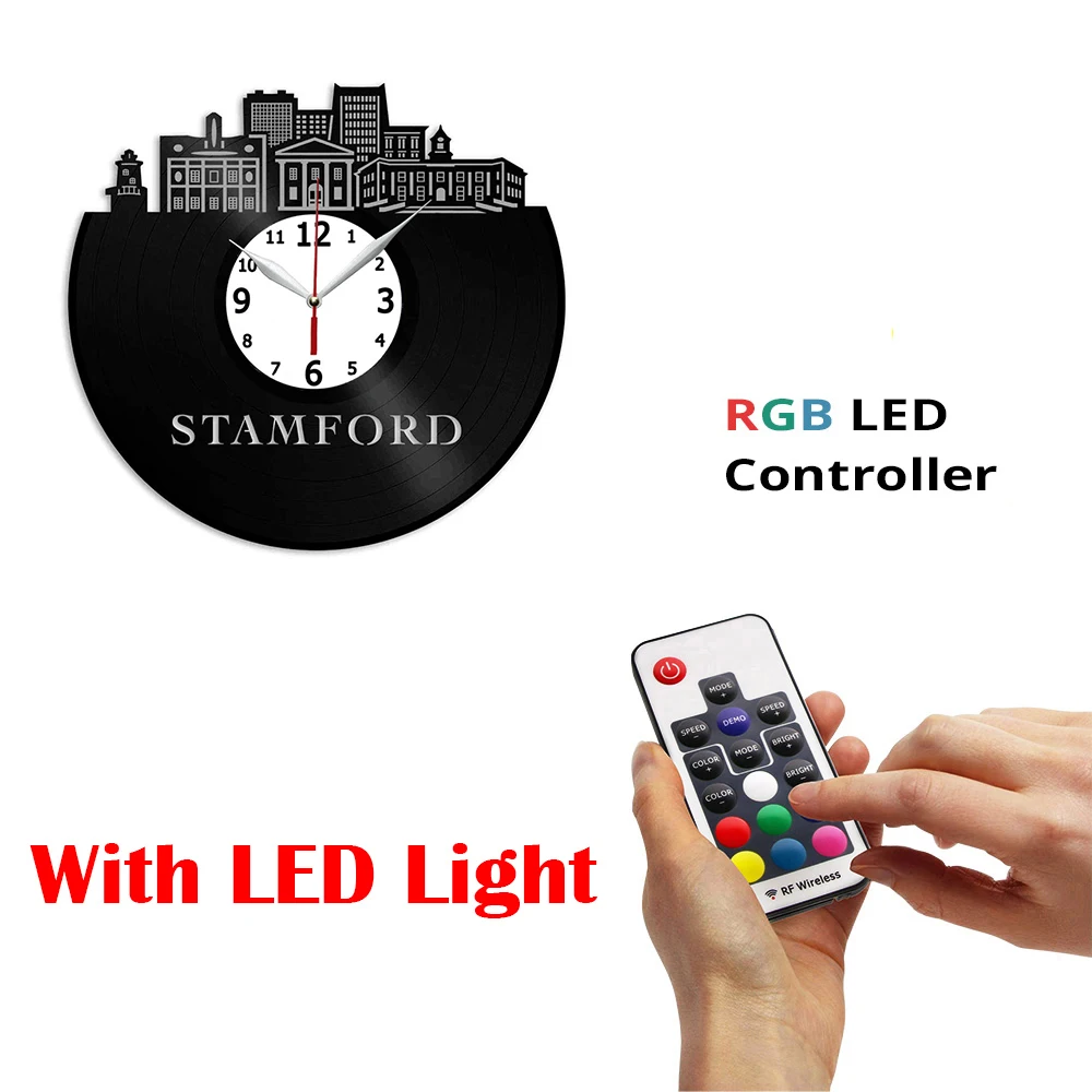 Виниловые настенные часы Stamford CT, уникальные винтажные настенные часы, персонализированные домашние украшения, 12 дюймов
Виниловые настенные часы Stamford CT, уникальные винтажные настенные часы, персонализированные домашние украшения, 12 дюймов