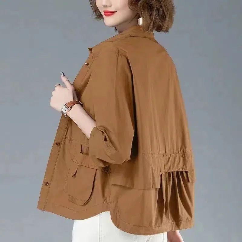 2023 New Spring Summer Women's Jackets Causal Windbreaker Famale Thin Basic Coat Lightweight Jacket Outwear Women Clothing
2023 New Spring Summer Women's Jackets Causal Windbreaker Famale Thin Basic Coat Lightweight Jacket Outwear Women Clothing