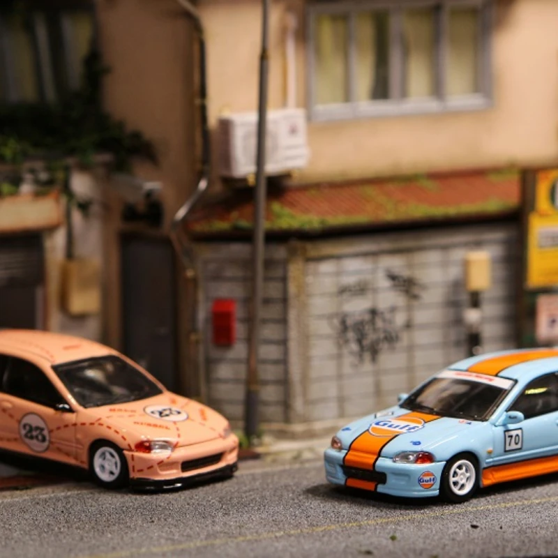 Street Weapon 1:64 alloy model car Honda Civic EG6 pink pig Gulf Gulf collection ornament gift
Street Weapon 1:64 alloy model car Honda Civic EG6 pink pig Gulf Gulf collection ornament gift
